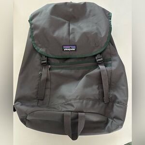 Patagonia Gray Backpack Minimalist Design Weather-Resistant